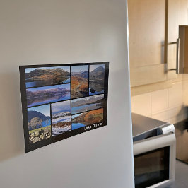 Meervoudig afbeelding 3 van het meer briefkaart