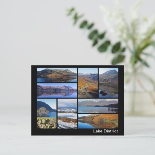 Meervoudig afbeelding 3 van het meer briefkaart (Staand voorkant)