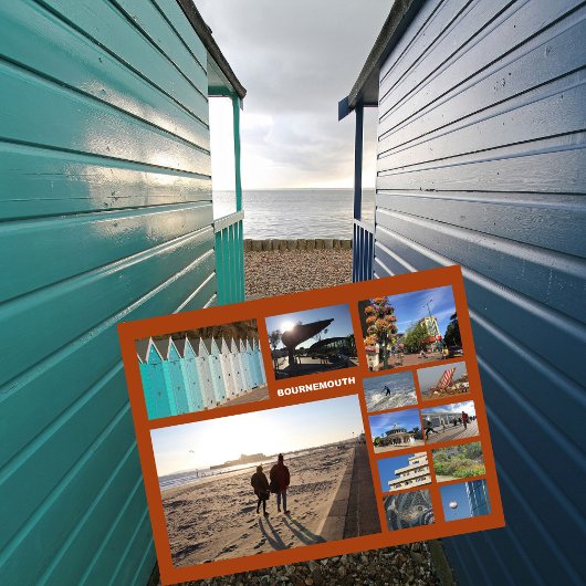 Meervoudig afbeelding Bournemouth Briefkaart
