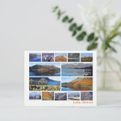 Meervoudig afbeelding van het meer briefkaart (Staand voorkant)