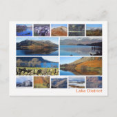 Meervoudig afbeelding van het meer briefkaart (Voorkant)