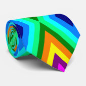 Meervoudig gekleurd stropdas (Opgerold)