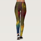 Meervoudig geruite magie: trendsettende Leggings (Achterkant)