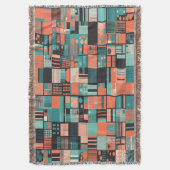 Meervoudig gevormde katoenen schroefdop deken (Voorkant Verticaal)