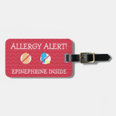 Meervoudig Label voor waarschuwingen over voedsela Bagagelabel (Voorkant horizontaal)