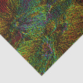 Meervoudig metallisch papier voor bloemetjesvormig (Detail)