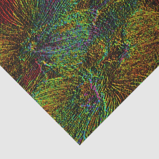 Meervoudig metallisch papier voor bloemetjesvormig (Detail)