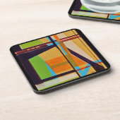 meervoudig oranje onderzetter ingesteld (Linkerzijde)