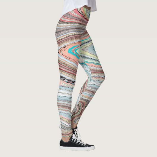 Meervoudig, origineel ontwerp van Karen Ruane Leggings (Rechts)