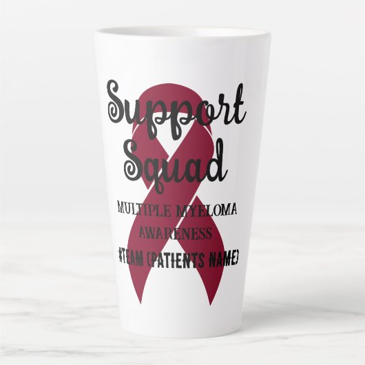 Meervoudige bewustwording latte mok (Voorkant)