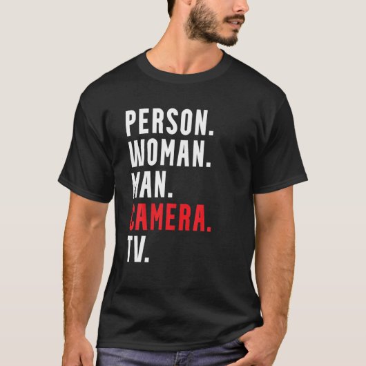 Meervoudige camerastoornis t-shirt (Voorkant)