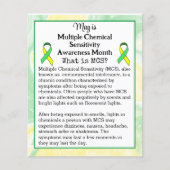 Meervoudige chemische gevoeligheid flyer (Voorkant)