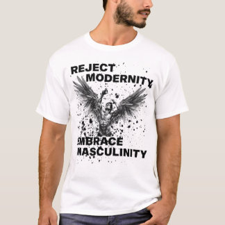 Meervoudige embrace Masculinity afwijzen T-shirt