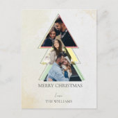 Meervoudige fotostructuur Vroege Kerstfeestdag Kaa Briefkaart (Voorkant)