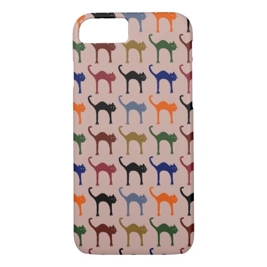 meervoudige katten ~ dierpatroon Case-Mate iPhone case (Achterkant)