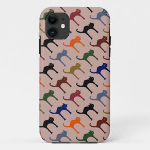 meervoudige katten ~ dierpatroon Case-Mate iPhone case