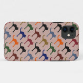 meervoudige katten ~ dierpatroon Case-Mate iPhone case (Achterkant (horizontaal))