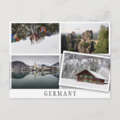 Meervoudige landschappen in Duitsland Briefkaart (Voorkant)