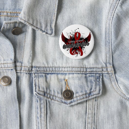 Meervoudige myeloom Bewustheid 16 Ronde Button 5,7 Cm (In situ)