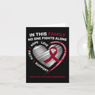 Meervoudige myeloombewustmakingsproducten Zuster P Kaart
