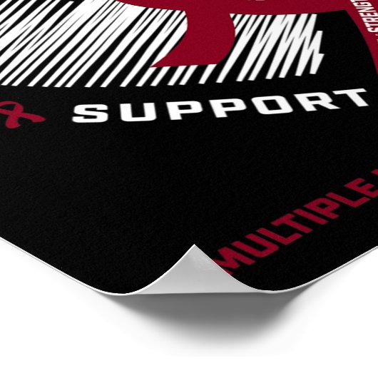 Meervoudige myeloombewustmakingsproducten Zuster P Poster (Hoek)