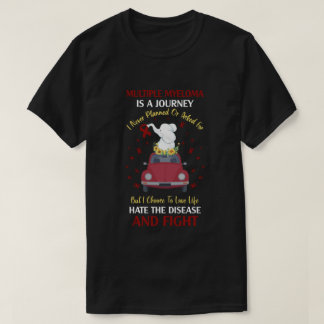 Meervoudige myeloombewustwording is een reis t-shirt