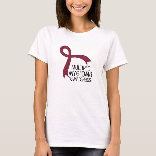 Meervoudige myeloombewustwording t-shirt (Voorkant)