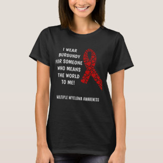 Meervoudige myeloomgevoeligheid t-shirt