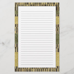 Meervoudige paneelschildering briefpapier