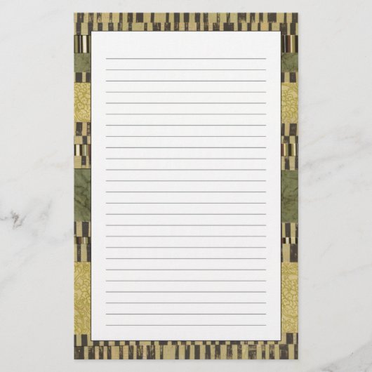 Meervoudige paneelschildering briefpapier (Voorkant)