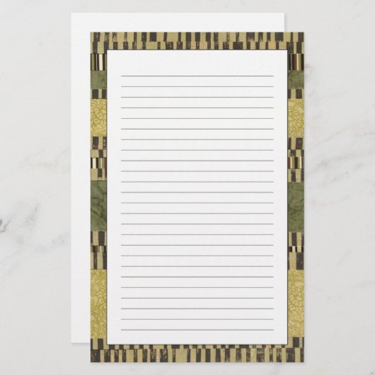 Meervoudige paneelschildering briefpapier (Voorkant / Achterkant)