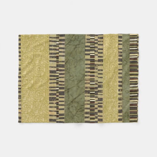 Meervoudige paneelschildering fleece deken (Voorkant (Horizontaal))