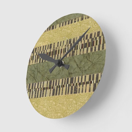 Meervoudige paneelschildering ronde klok (Hoek)