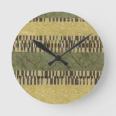 Meervoudige paneelschildering ronde klok (Voorkant)