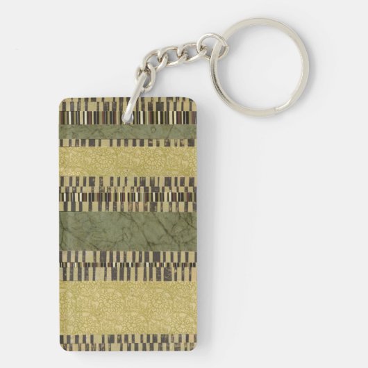 Meervoudige paneelschildering sleutelhanger (achterkant)