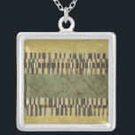 Meervoudige paneelschildering zilver vergulden ketting<br><div class="desc">Een meervoudig paneelschilderij,  gemaakt door Jennifer Goldberger. Donkergroen,  bruin,  geelbruin,  wit en geel zijn vrij rondgestrooid door dit fantastische werk. Zorg ervoor dat je je kopie nu ophaalt!</div>