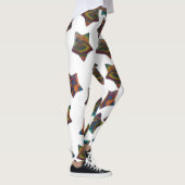 Meervoudige regenboogsterren leggings (Rechts)