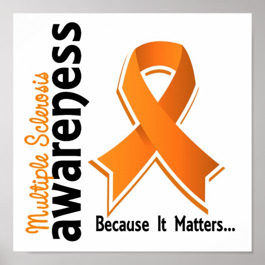 Meervoudige sclerose Bewustheid 5 Poster (Voorkant)