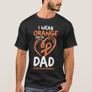Meervoudige sclerose Bewustheid die ik Oranje voor T-shirt