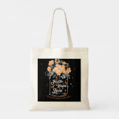 Meervoudige sclerose Bewustheid Faith Hope Love Tote Bag (Achterkant)