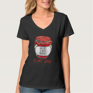 Meervoudige sclerose Bewustheid is mijn Jam Appare T-shirt