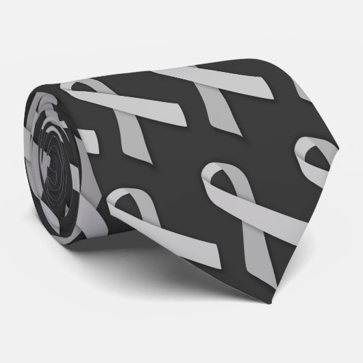 Meervoudige sclerose Bewustheid lint Stropdas (Opgerold)