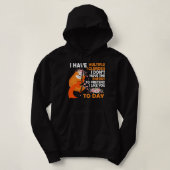 Meervoudige sclerose Bewustheid vandaag heb ik vee Hoodie (Design voorkant)