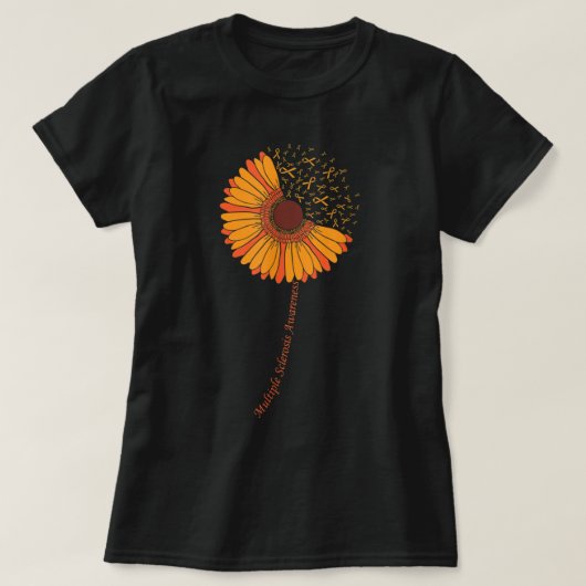 Meervoudige sclerose Bewustzijn bij vrouwen MS-kin T-shirt (Design voorkant)