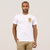 Meervoudige sclerose (MS) Bewustheid Ribbon Angel  T-shirt (Voorkant volledig)