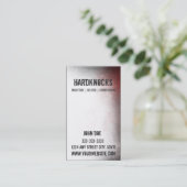 Meervoudige verticale Art Visitekaartje 10-klaspas Klantenkaartje (Staand voorkant)