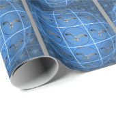 Meervoudige zeegarens in bol klassieke ronde stick cadeaupapier (Rol Hoek)