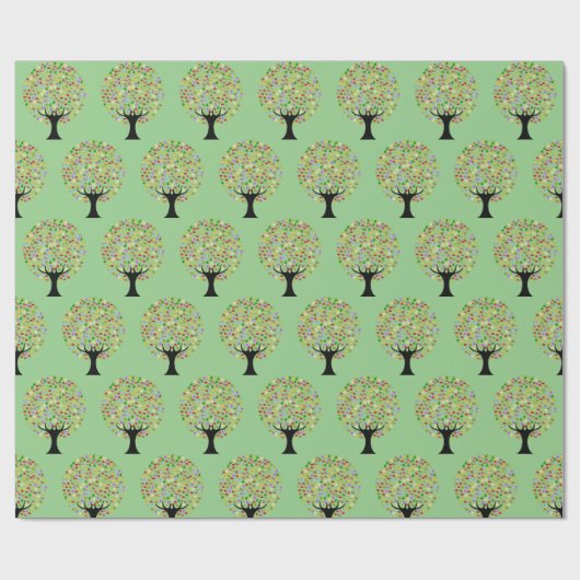 Meervruchtenboom Thunder_Cove Cadeaupapier (Vlak)