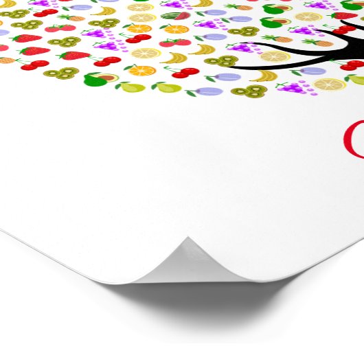 Meervruchtenboom Thunder_Cove Poster (Hoek)