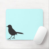 Meerwandige roodvogel muismat (Met muis)